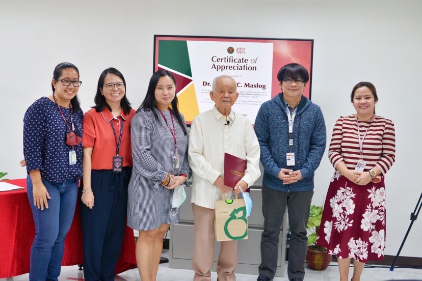 AMIC Chair honored by UPLB-CDC